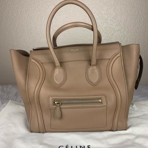 Celine mini luggage bag